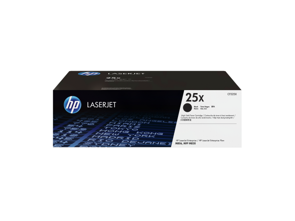 HP 25X Black High Yield Toner Cartridge CF325X CF325-00901b v USRow_M1673936